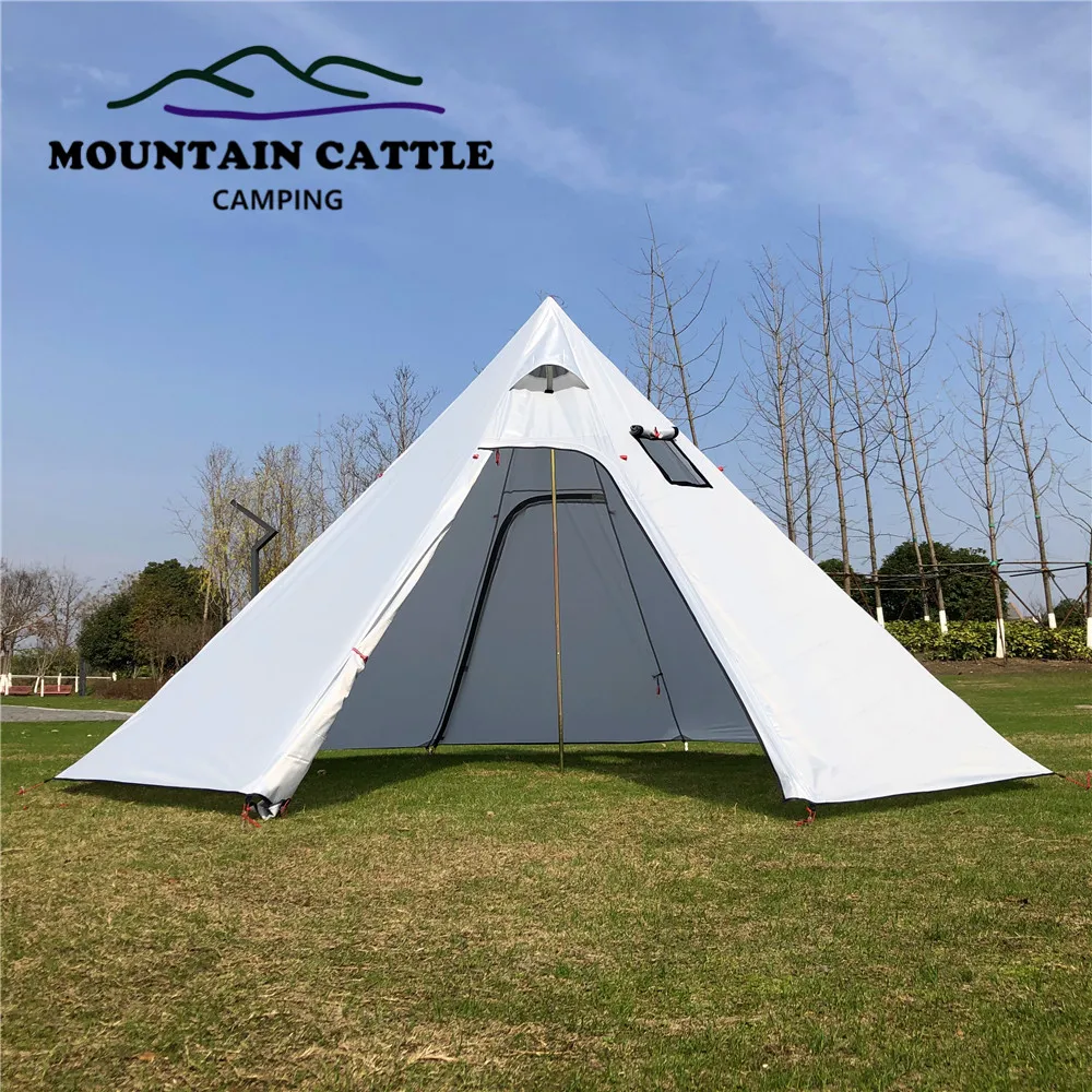 Палатка Tipi для походов на открытом воздухе 2 человек Ультралегкая высота 220 см