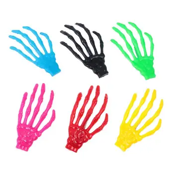 

20pcs Halloween Skeleton Claws Skeleton Hand Hair Accessories Hair Clips Hairpins Barrettes Clip for Girls