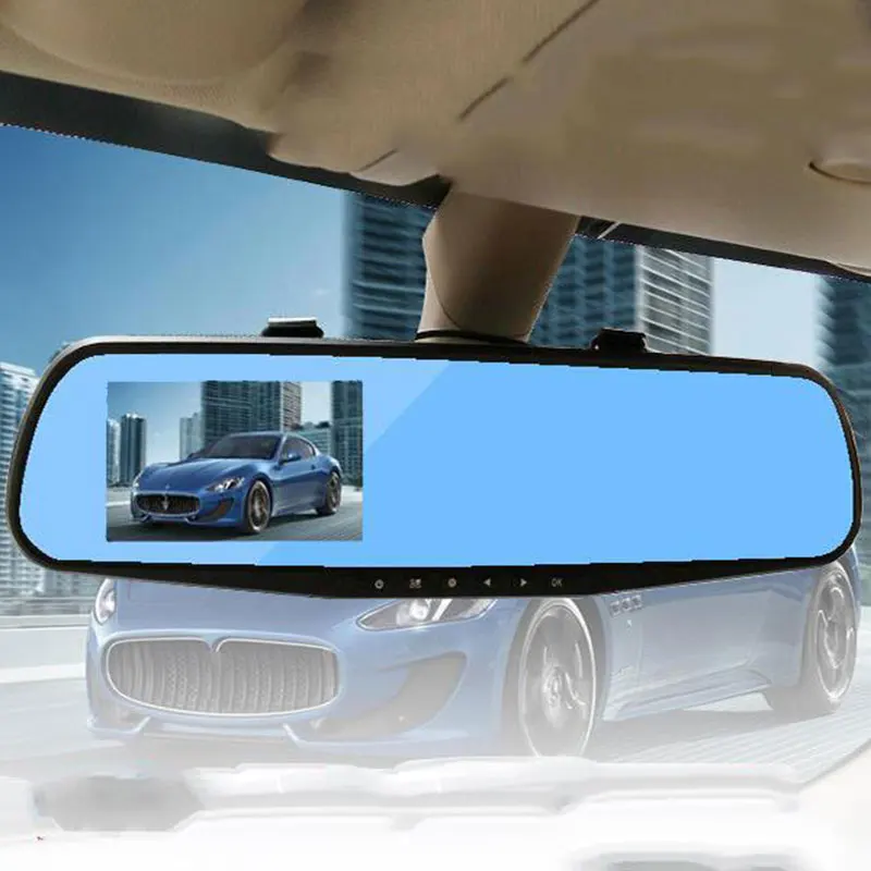 2,8 дюймов Dashcam Full HD 1920x1080 Автомобильный видеорегистратор радар-детектор Внешняя камера Dash Cam wifi зеркальная камера Voiture видео регистратор