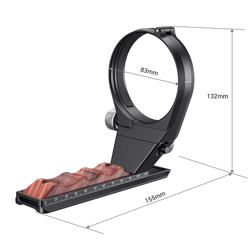 Кольцо для крепления штатива SmallRig для объектива Canon 70-200 мм кольцевой держатель со встроенной пластиной Arca/деревянная ручка-2361