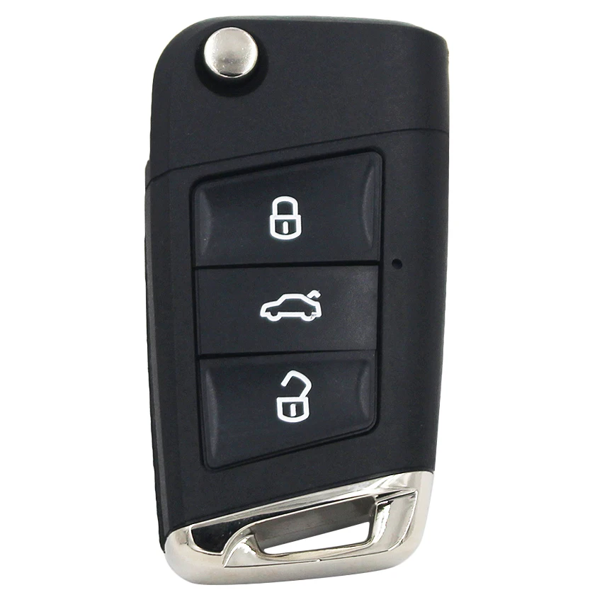 5 шт./лот, 3 кнопки дистанционного ключа 434 МГц ID48 чип для Volkswagen Skoda Octavia A7 MQB Golf VII Golf7 Golf MK7 для Skoda