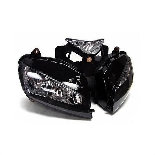 CBR 1000RR спереди светильник ing головной светильник для Honda CBR1000RR 2004 2005 2006 2007 ABS прозрачные линзы в виде ракушки без лампочки внутри