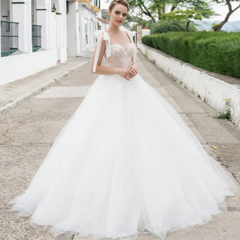Новые Bodas горячая Распродажа платьев Vestidos De Novia Cortos Милая Шея Vestido Novia хиппи Спагетти ремни бальное платье Свадебные платья