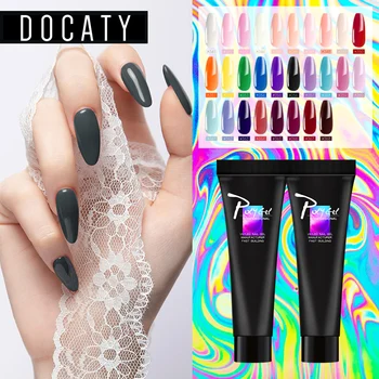 

Builder Gel for Nail Extension Manicure Polygel Hybrid Varnish UV Gel Nail Polish Art Poly Gel Crystal Acrylic Kit Permanent