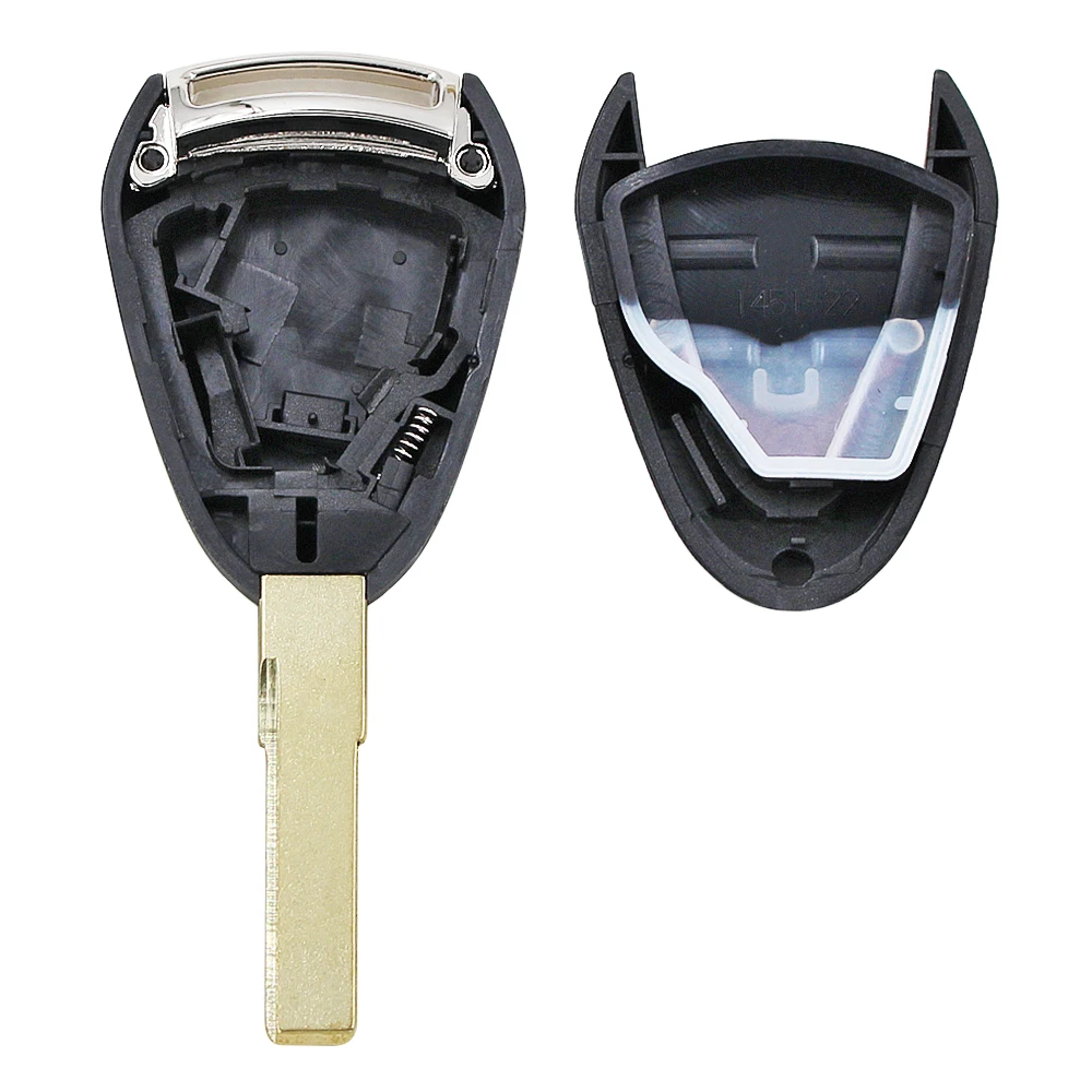 Key Shell Replacement 2 Button / 3 Button for Porsche Boxster/Cayman 911/997 Carrera 911 Targa