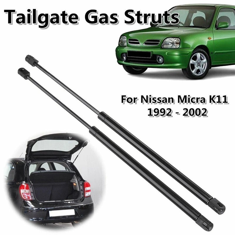 

2Pcs Rear Tailgate Truck Boot Gas Struts Support for Nissan Micra K11 1992-2002 904504F111 904504F110