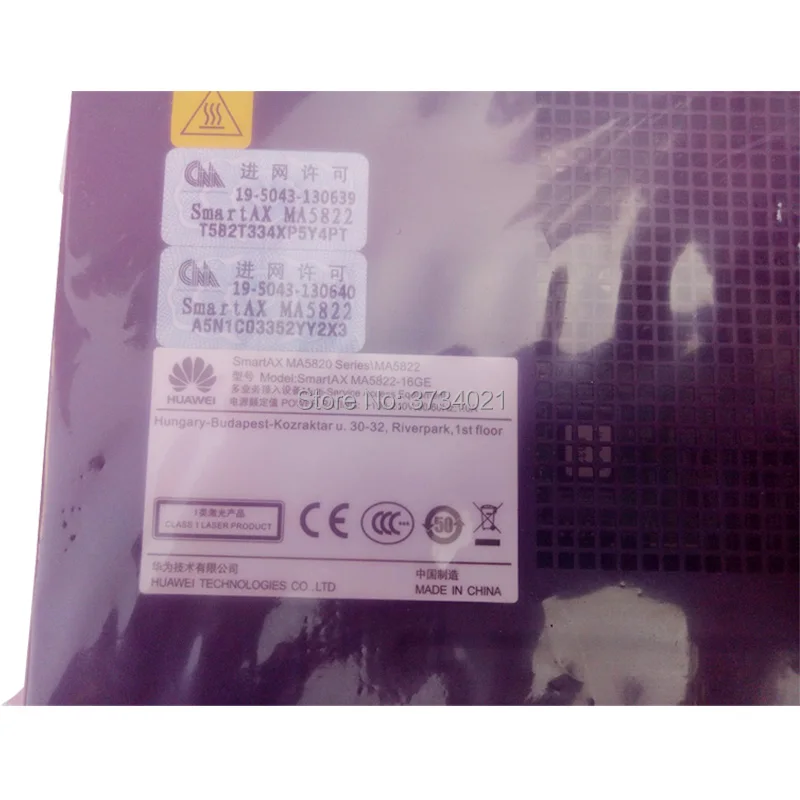 Huawei Оборудование для оптоволокна ONU MA5822-8/16/24,8/16/24 порты GPON/EPON 10G переключатель