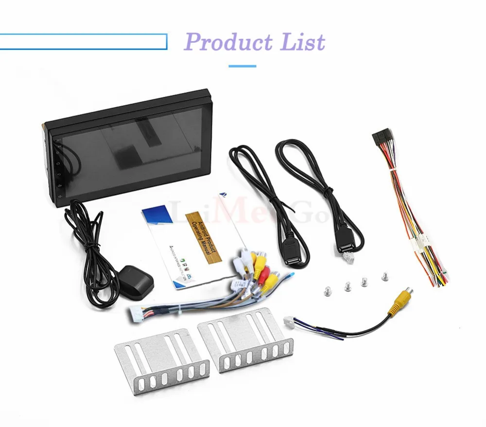 Car Multimedia Player Andriod 8.1 2 din GPS Navigation Bluetooth Car Audio Wifi USB Mirror Link Stereo Autoradi Car Monitor Cam (13)