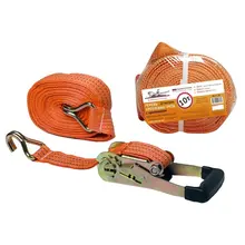 Ремень крепления груза с храповиком 12 м, 10 т AIRLINE AS-T-16