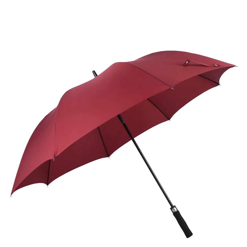 

Automatic Windproof Straight Handle Golf Umbrella Long Handle Extra-large Men Business Advertising Umbrella
