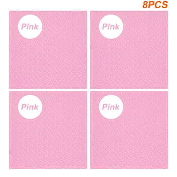 

8pcs/set Home Gym Portable EVA Foam Tiles Workout Shock Absorbing Cushion Exercise Floor Mat Protective Fitness Equipment