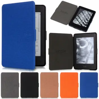 

Slim Magnetic Leather Smart Case Cover For Amazon Kindle Paperwhite 1/2/3 6.0"
