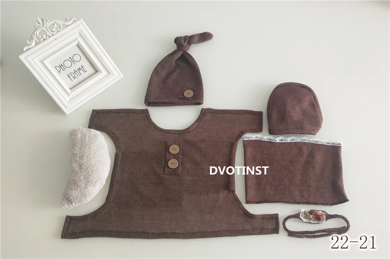 Dvotinst новорожденный реквизит для фотосъемки мягкий ребенок позирует капот спальный подушка для сумки обертывания шапка-подушка Fotografia Студия фото реквизит - Цвет: 22-21