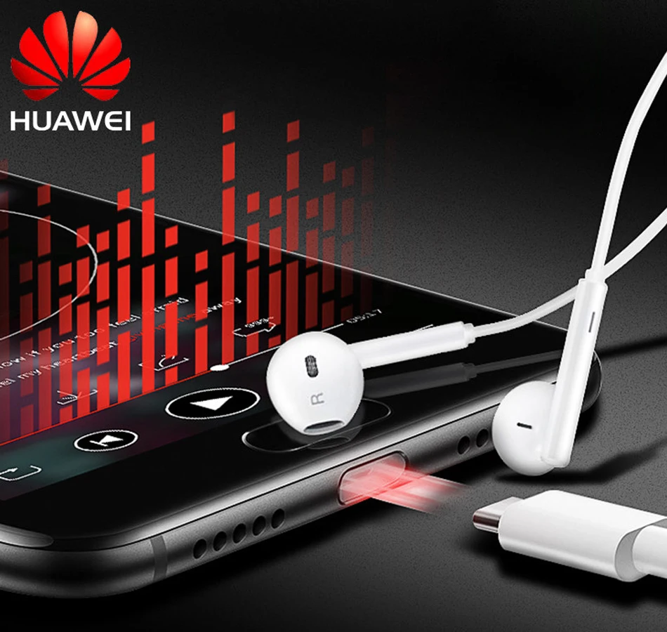 Huawei Pro usb type C гарнитура CM33 Nova5/P20/P30Pro Mate10Pro/20X RS Glory 20/Magic2 Note10 type-c выделенный аутентичный