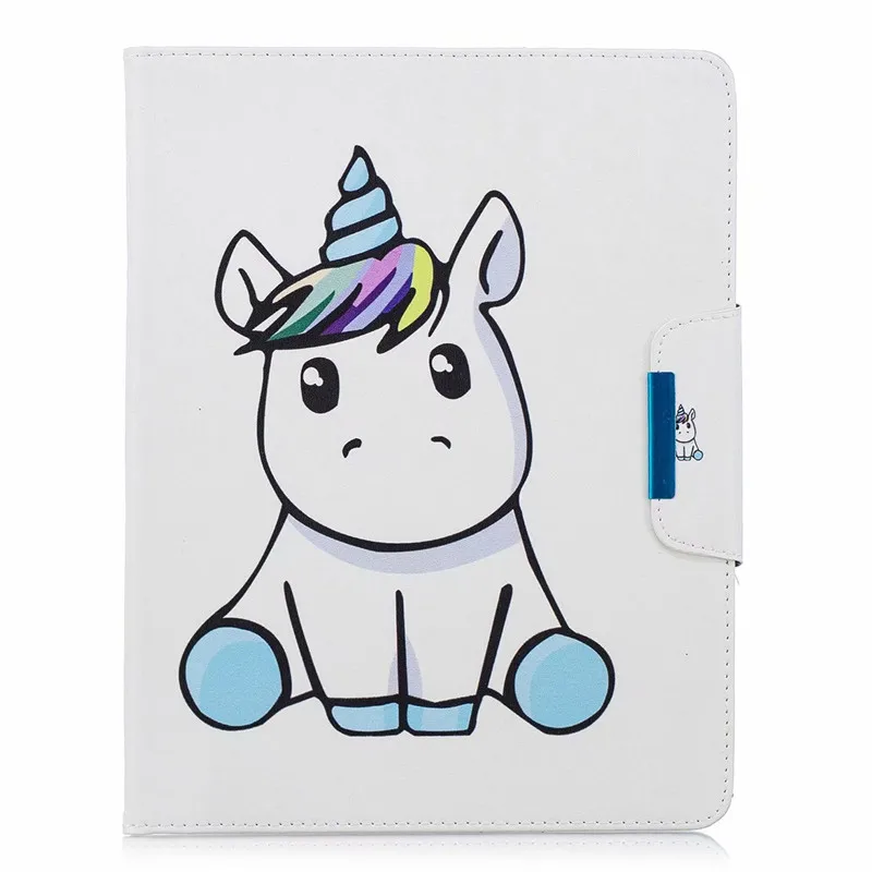 Чехол wekays для нового iPad 10," в виде единорога из мультфильма, кожаный чехол для iPad 10,2 7th поколения A2200 A2198 A2232 крышка чехол - Цвет: A