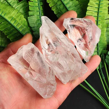 

Natural natural white crystal raw stone ornament bulk ore raw material energy stone