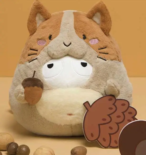 Original youpin new Rat year mascot little mouse 25CM doll soft PP tampon child cartoon toy gift girl