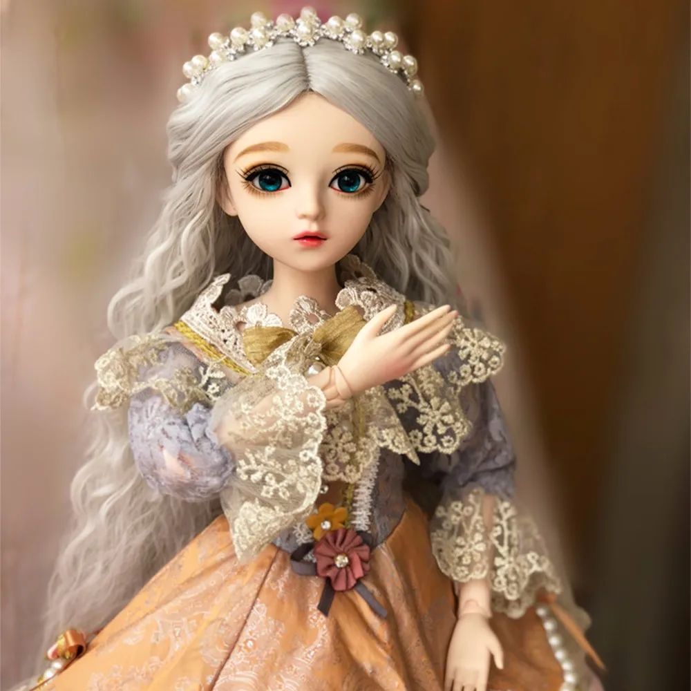 1/3 BJD кукла 60 см элегантная девушка коричневые глаза с одеждой ручной работы игрушка Косметика сменный Eyesball Reborn Кукла Детская Xmans подарки
