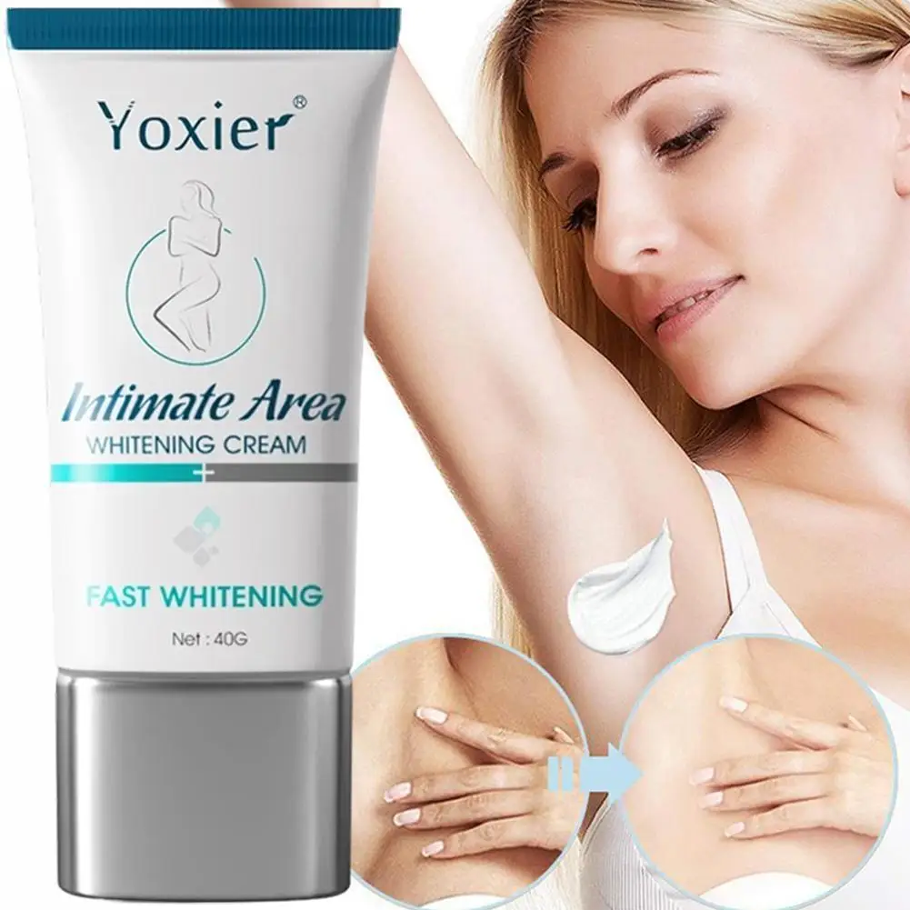 Отбеливающий крем Brighten Intimate Area улучшает подмышечные мышцы колени внутренние
