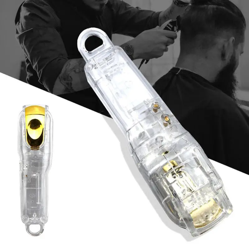 Transparent Electric Hair Clipper Cover Shop Trimmer Hairdressing Cutting Barber