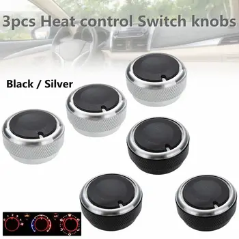 

3pcs Heater Control Switch Knob Heat Climate Control Buttons A/C For Toyota Tacoma Vios/bB For Scion xB