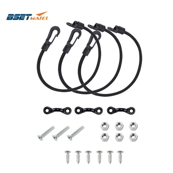 

3PCS/Lot Rod Strap Holder Fishing Rod Deck Mount Connector Fishing Boat Deck Mount Pole Holder for Boat Marine Fishing Supply