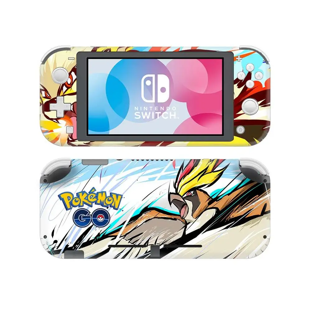YSNSL0215 Покемон го Пикачу наклейка на кожу для nintendo Switch Lite консоль NS NAND Switch Lite Мини-Протектор виниловая наклейка на кожу - Цвет: YSNSL0215