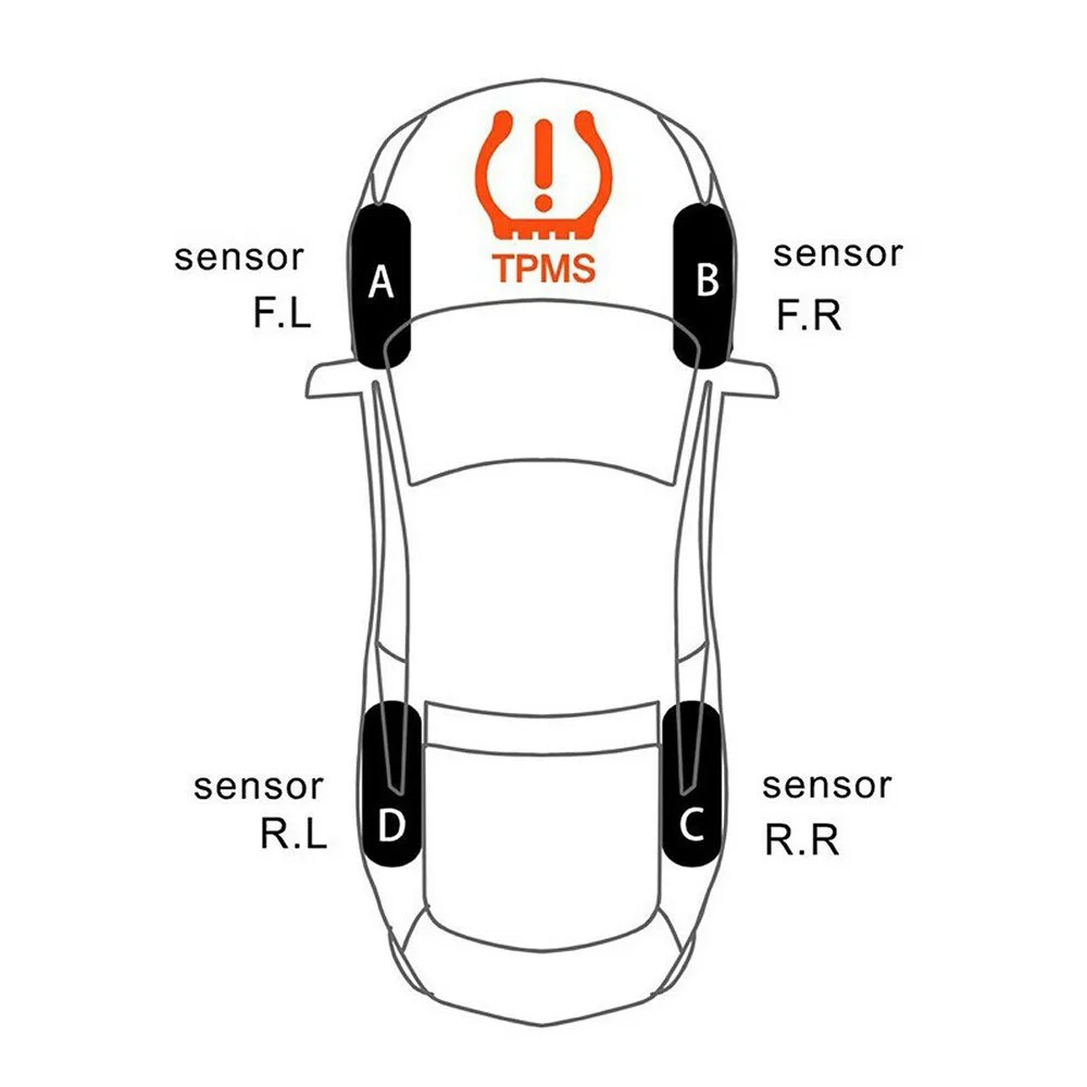 Автомобиль TPMS Беспроводная Солнечная Авто Система контроля давления в шинах с 4 датчиками для грузовика, внедорожника, грузовика, трактора, кемпера, прицепа и RV