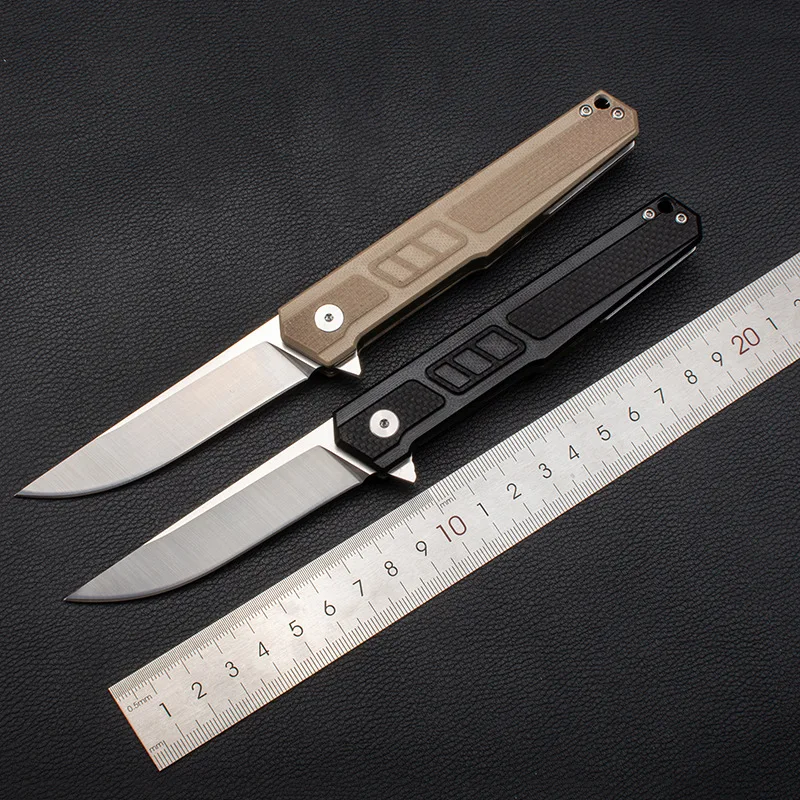 

New TL-J010 Folding Knife G10 Handle 9Cr18MoV Blade Outdoor Camping Hunting EDC Folding Knives Wilderness Survival Tool Knife