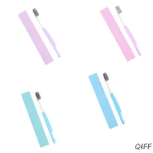 10 шт./компл. Семья экологически чистый бамбуковый уголь зубная щетка с мягкой щетиной Портативный