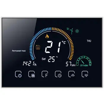 

1 set Creative Practical Useful Smart Temperature Controller Wireless Thermostat Thermostat