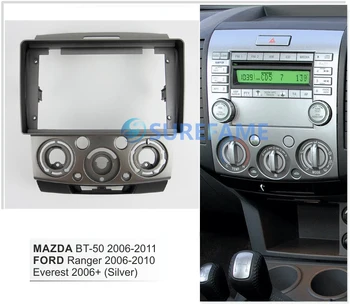 

9 inch Car Fascia Radio Panel for MAZDA BT-50 2006-2011 Facia Dash Kit Install Adapter Bezel Console Plate Trim DVD 9inch Cover