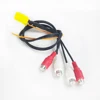 Biurlink MINI ISO 6Pin Connector Adapter Line Out 4 Chinch Kabel 4RCA Plug for VW Seat Skoda Audi Ford VDO ► Photo 3/4