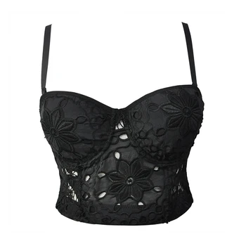 

Bustier Crop Pop Nice Summer Adjustable Spaghetti Strap Bra Bustier Crop Pop Sexy Bralet Corsets Vest