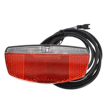 

6V-48V Electric Bicycle E-Bike LED Lamp WuXing E-scooter Night Safety LED Warning Tailight Rear Light SM Connector SL-WD312