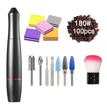 

20000RPM Nail Drill Machine Kit for Manicure Set Nail Drill Bits Pen with Cutters for Removing Gel Nail Varnish Pedicure Mill