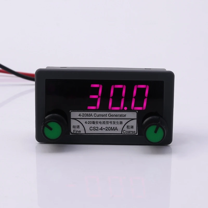 for Valve Adjustment Nverter Control Instrument Test PLC Debugging LED Test Coarse/Fine Tuning Current Generator 4-20mA Digital Current Generator for Valve Adjustment Nverter Control Instrument Test PLC Debugging LED Test Coarse/Fine Tuning Current Generator 4-20mA Digital Current Generator