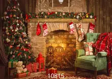SHENGYONGBAO Vinyl Custom Photography Backdrops Prop Christmas day Christmas Tree Theme Photo Studio Background ST-10 sjoloon christmas photography backdrops christmas tree photographic background snow photo backdrop fond photo studio vinyl props