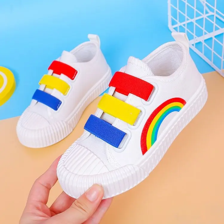 Rainbow Sneakers Shoes Casual Rainbow | Boy Children Rainbow Shoes - Casual Shoes - Aliexpress