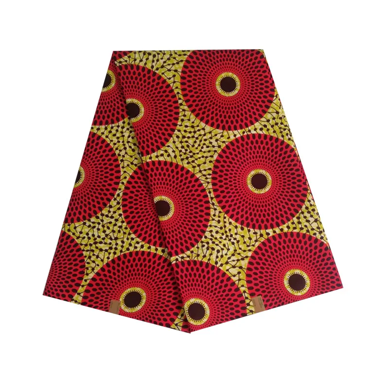 Воск Африканский голландский блок напечатан в ткани хлопок 6 ярдов Анкара pagne Высокое качество Горячая Распродажа V-L 808