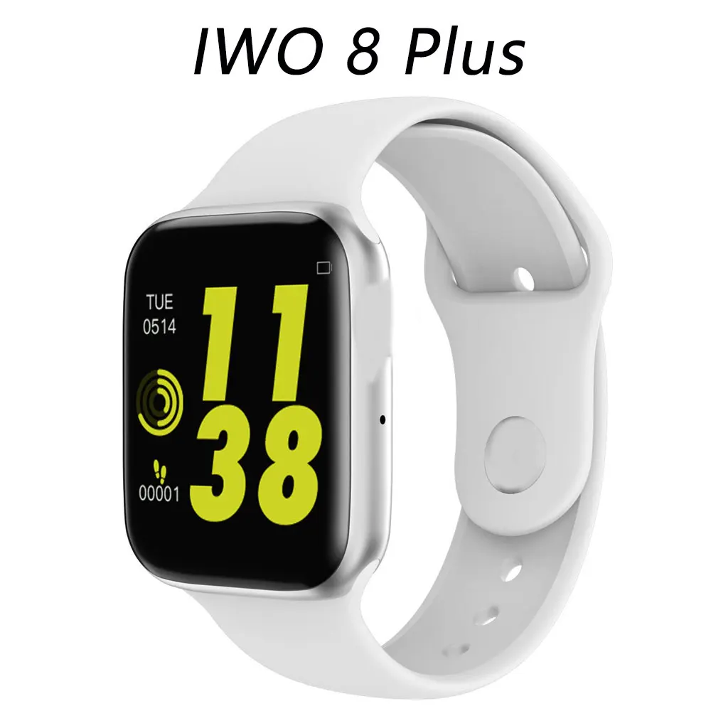 COXANG iwo 8 Plus/ecg ppg Смарт-часы для мужчин, сердцебиение iwo 9 Часы SmartWatch iwo 8/iwo 10 Смарт-часы для женщин/мужчин для Apple IOS - Цвет: Iwo 8 plus white