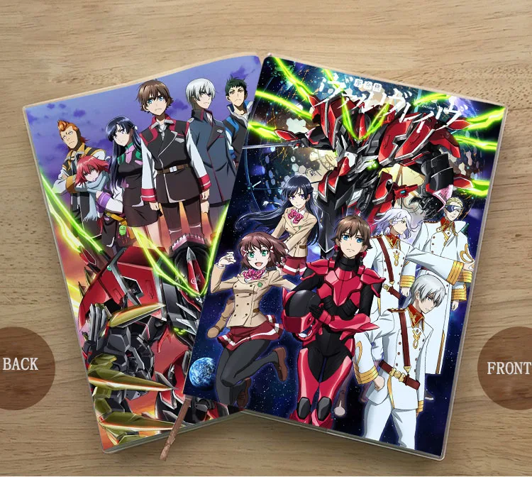 Аниме Kakumeiki Varuvureivu Valvrave the Liberator rukino saki Shoko записная книжка для подростков защита