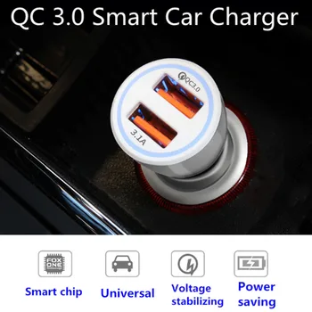 

Charging Car USB Phone Charger Lighter Adapter Splitter Charge 2 Ports Socket