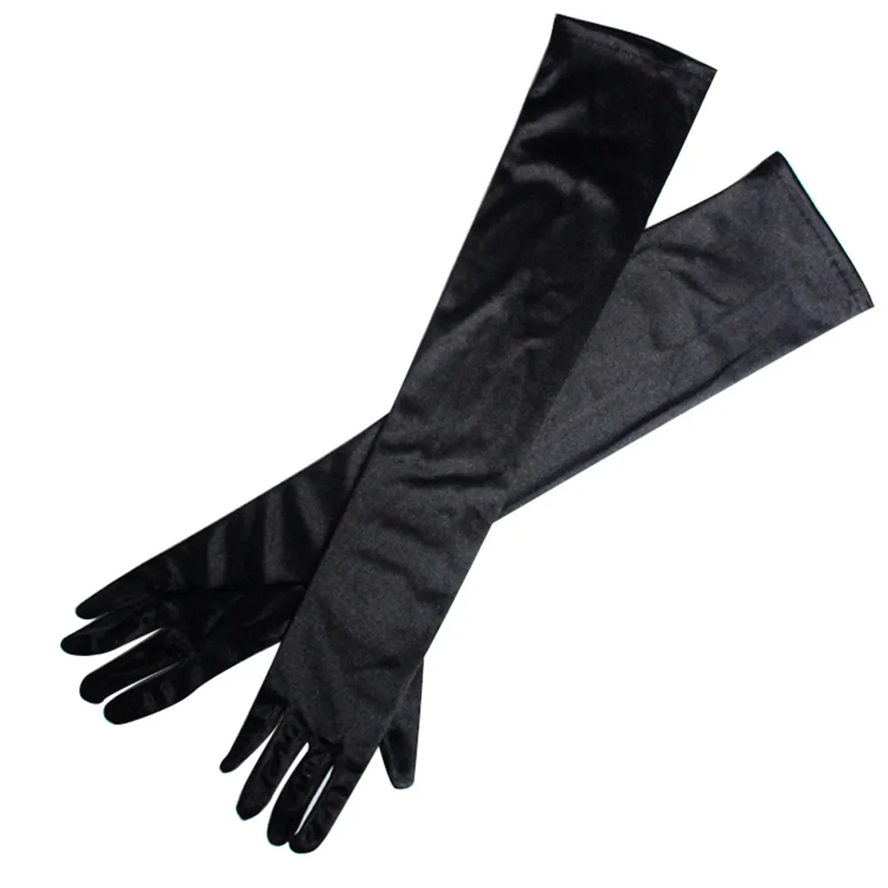 Сексуальные длинные перчатки унисекс, вечерние, винтажные, длинные, рабочие, плотные перчатки, полный палец, тактические, для сенсорного экрана, женские перчатки Luvas