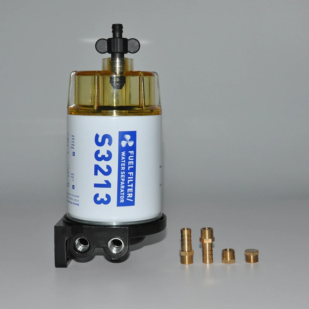 3/8inch NPT топливный фильтр тонкой очистки/водоотделитель Системы S3213 для лодочный подвесной мотор для прочный и практичный