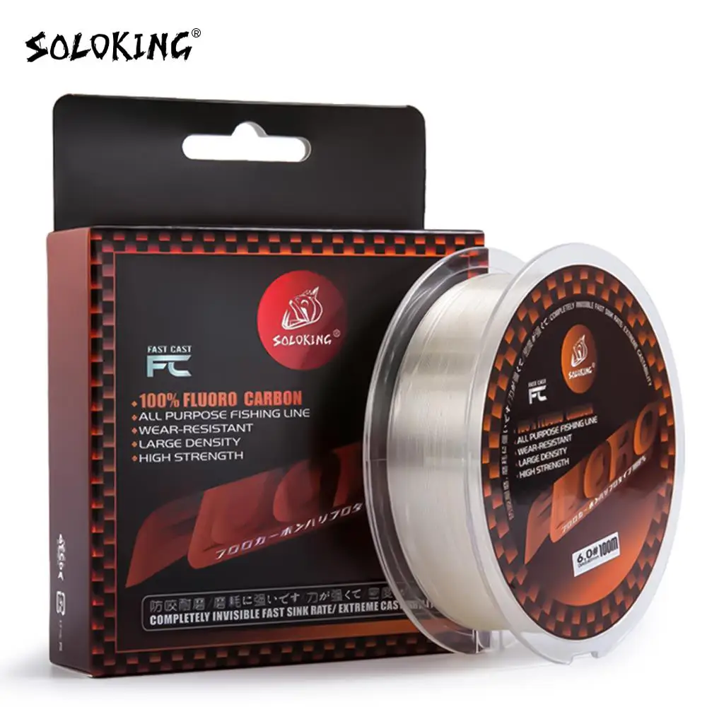 Invisible Fluorocarbon Fishing Line Fishing Nylon Fluorocarbon