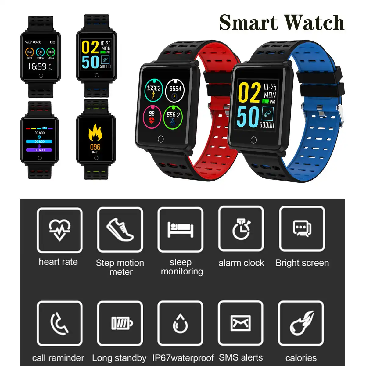 f3 smart watch bracelet