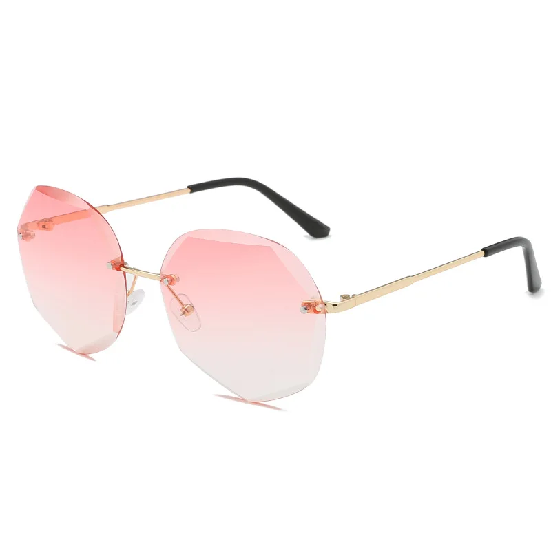 Новейшая крутая шестиугольная модная женская оптика с защитой от ультрафиолетовых лучей солнцезащитные очки UV400 - Цвет линз: 5