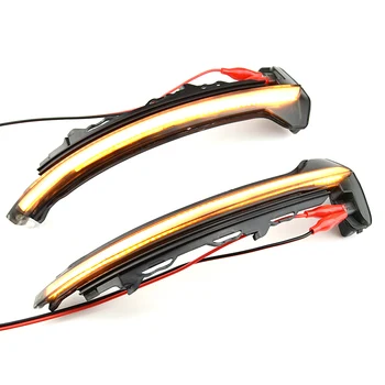 

2X Smoke LED Dynamic Mirror Blinker Light Turn Signal Lamp For Audi TT TTS TTRS MK3 8S 2015-2020 For Audi R8 2016-2020