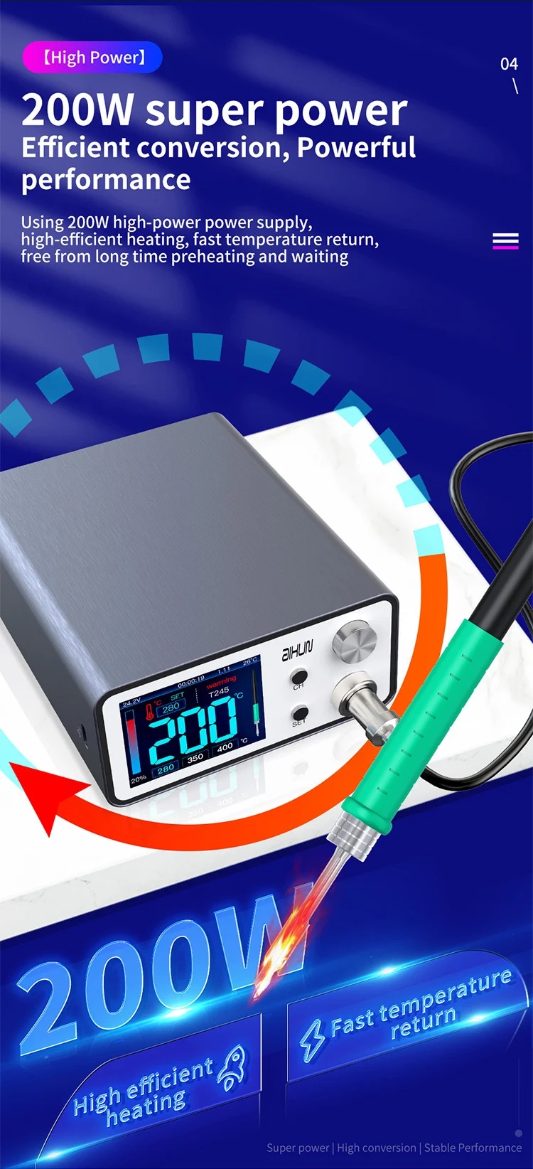 Smart Soldering Station T3a Support T3a-936 T3a-t12 T3a-245 - AliExpress